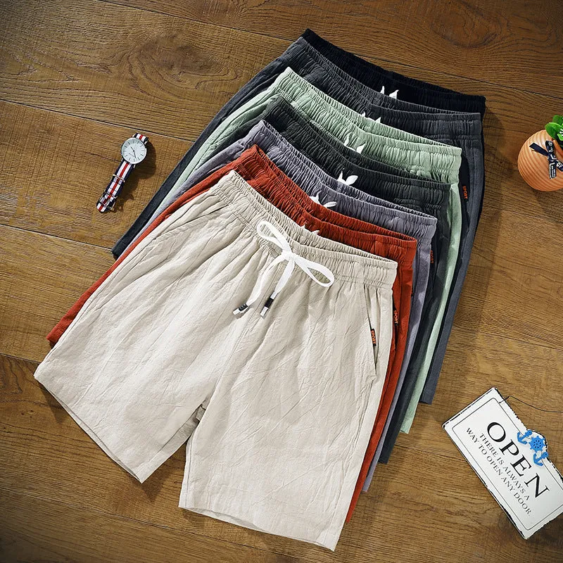 Shorts Men Summer Korean Trendy Casual Pants Sporty Bermuda Loose Plus Size Beach Bermuda Shorts