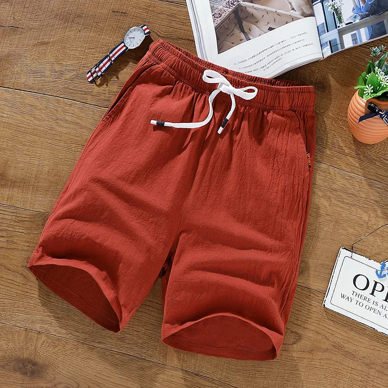 Shorts Men Summer Korean Trendy Casual Pants Sporty Bermuda Loose Plus Size Beach Bermuda Shorts