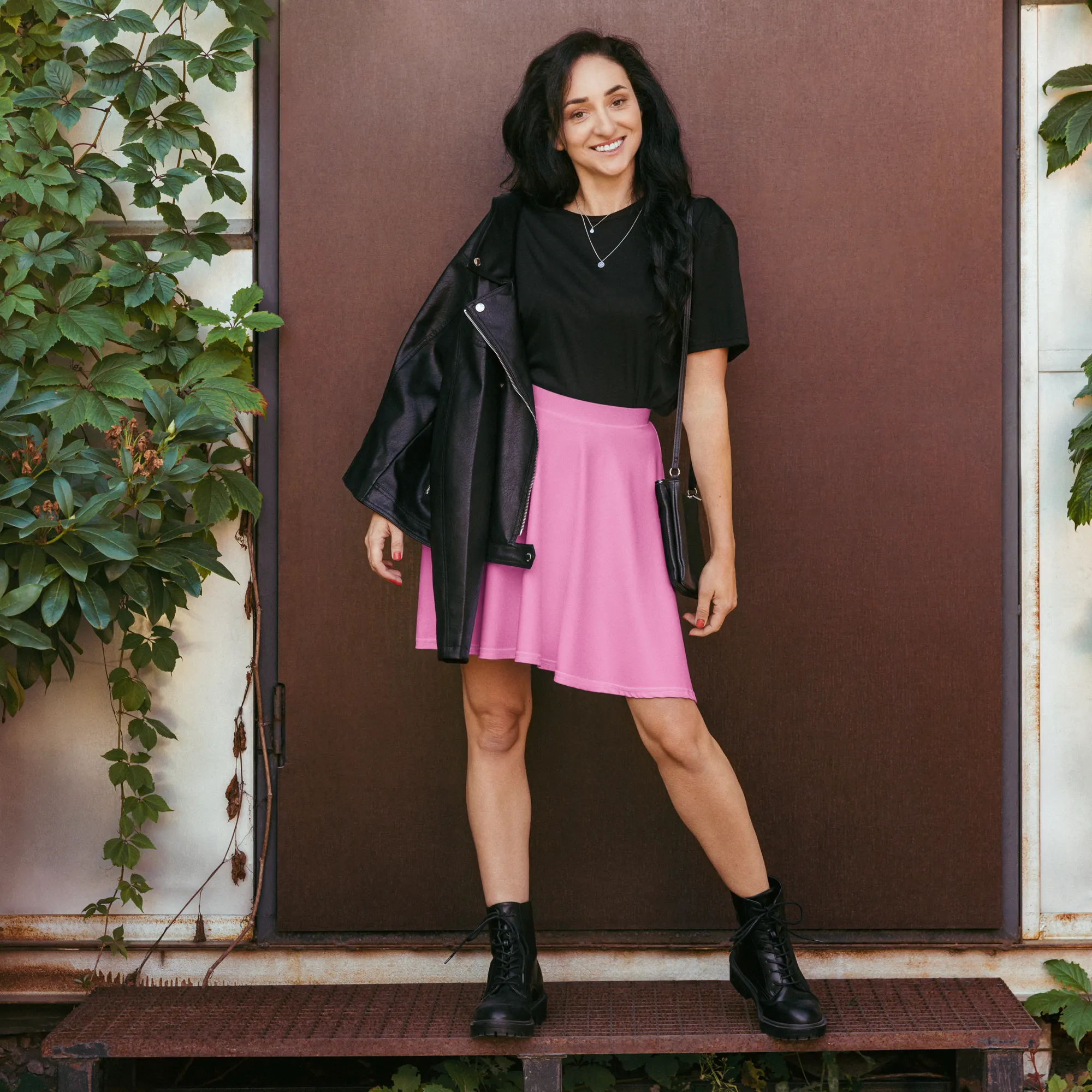 Skater Skirt - Tropical Pink