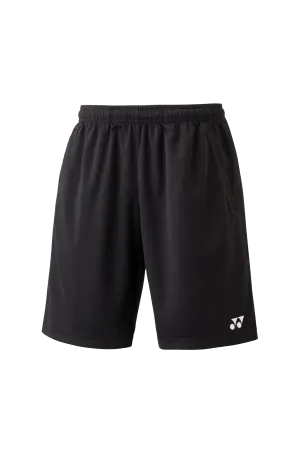 Yonex YM0004 Men's Team Shorts (Black, White)